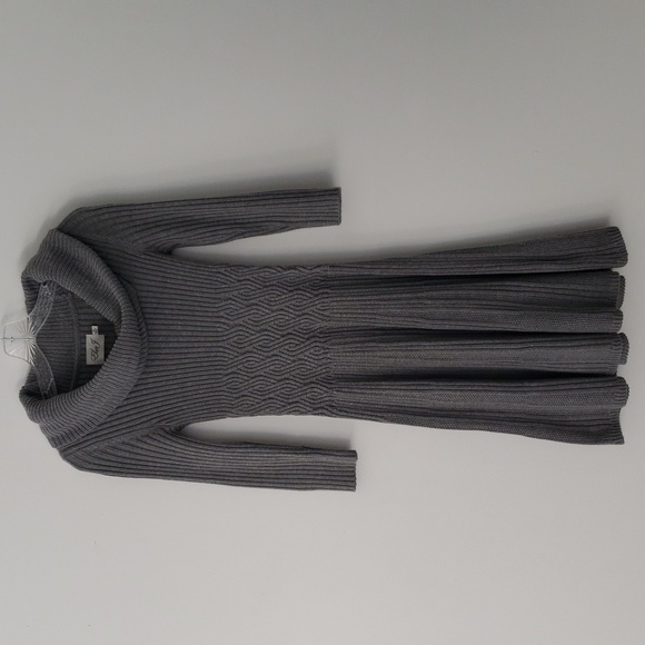 Eliza J Dresses & Skirts - Eliza J sweater dress fit and‎ flare cowl neck size xs